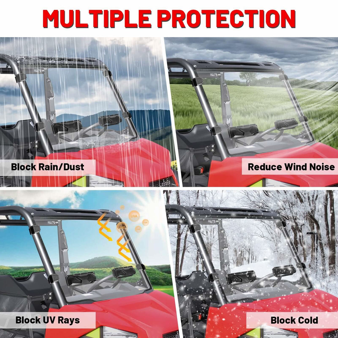 multiple protection of ranger midsize windshield