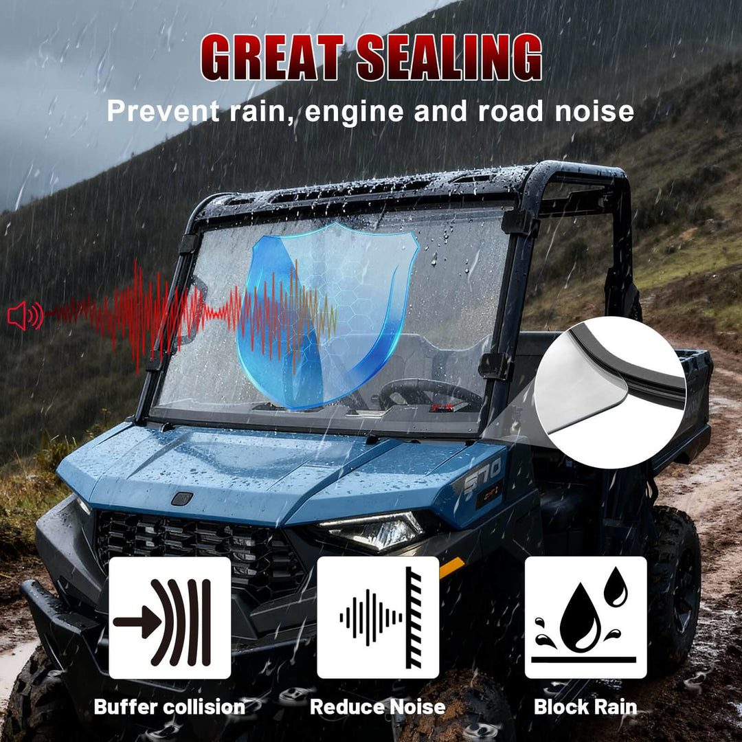 Polaris ranger sp 570 windshield great sealing