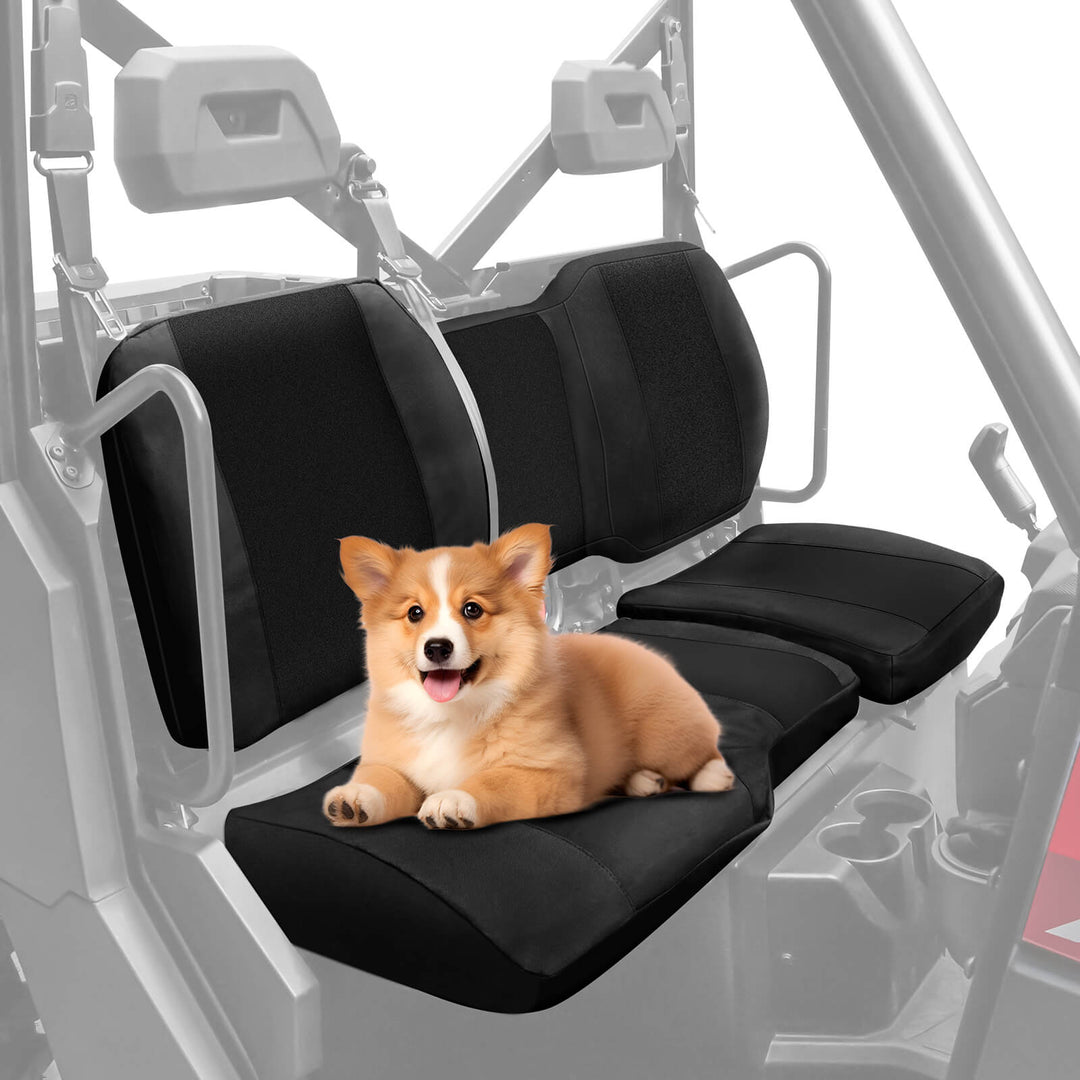 Polaris ranger xp 1000 black seat cover