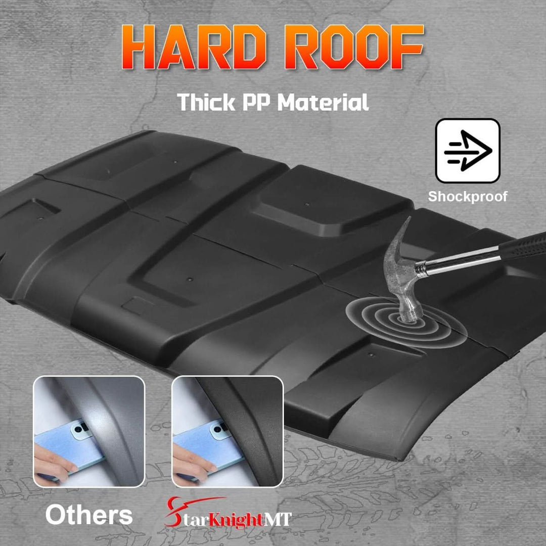 thick PP material of ranger xp 1000 plastic roof