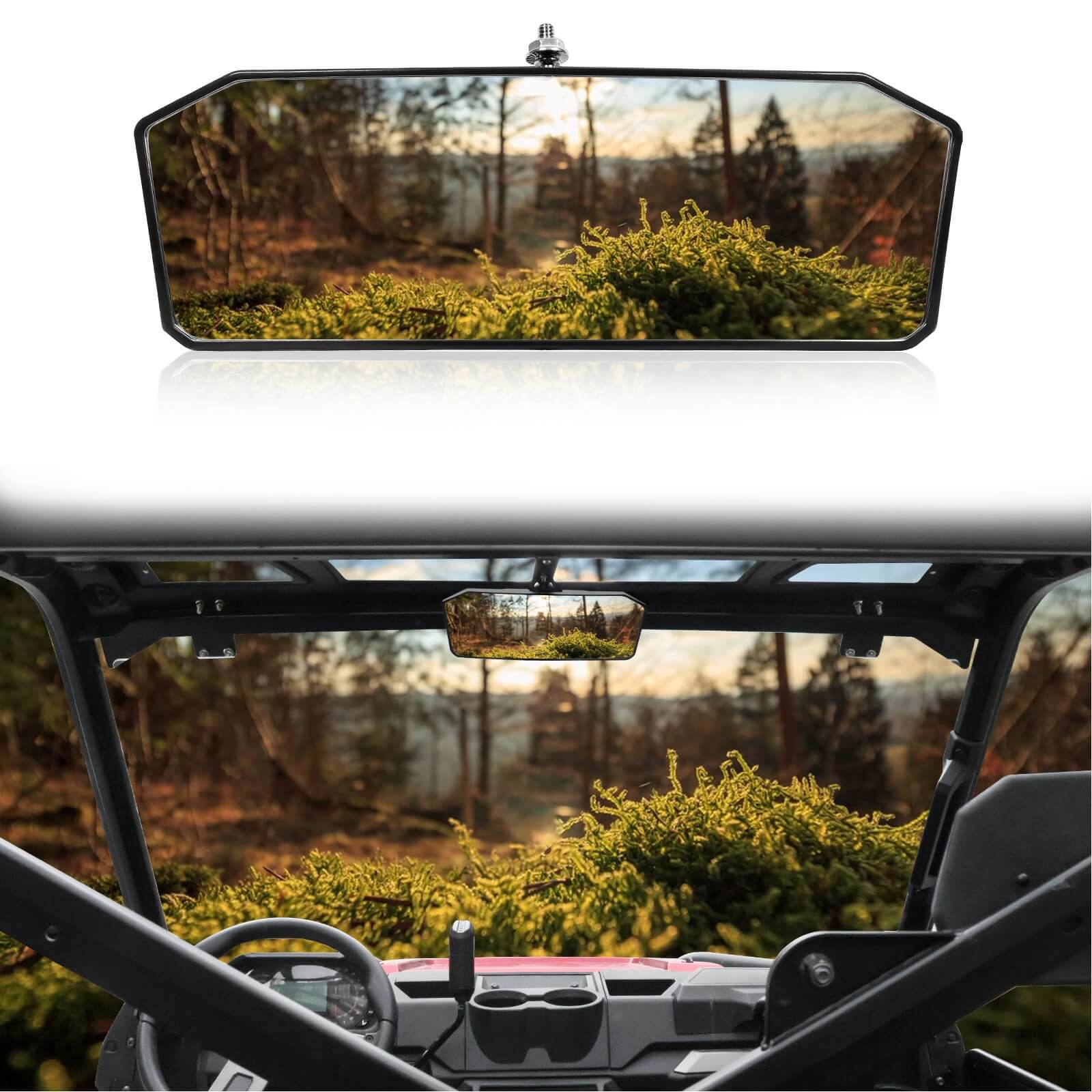 Polaris ranger crew xp 1000 center rear view mirrors