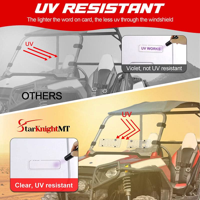 polaris rzr 800 air vent windshield uv resistant 