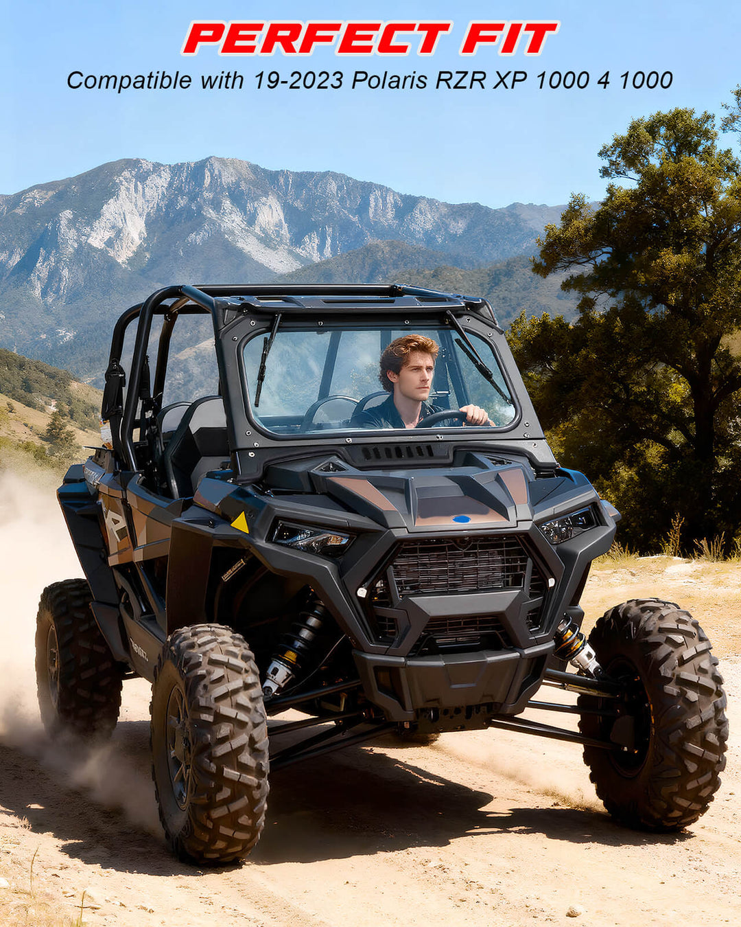 2019-2023 Polaris RZR XP 1000 Glass windshield compatibility
