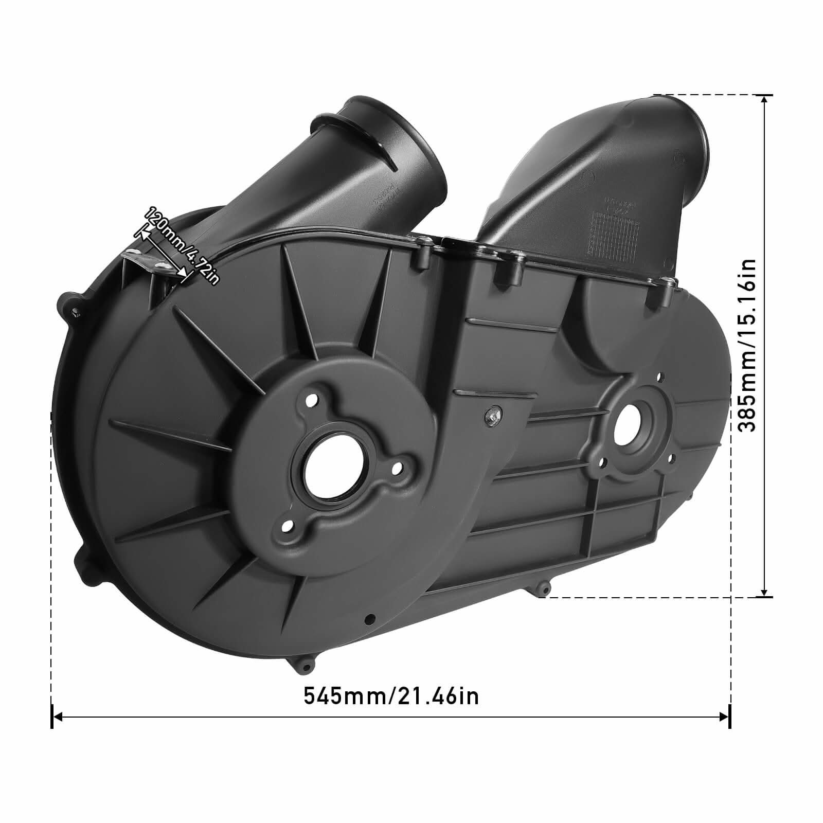 polaris rz xp 1000 inner clutch cover dimension