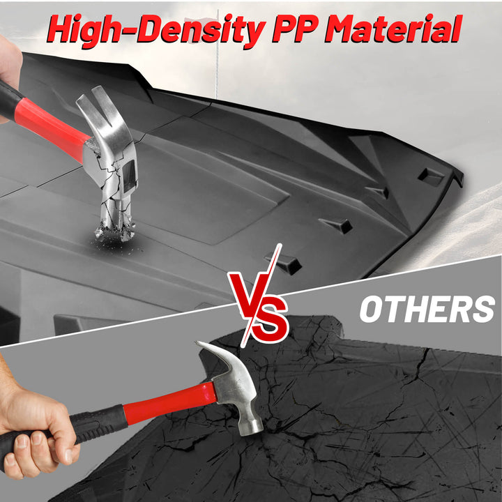 Polaris rzr roof made of PP material