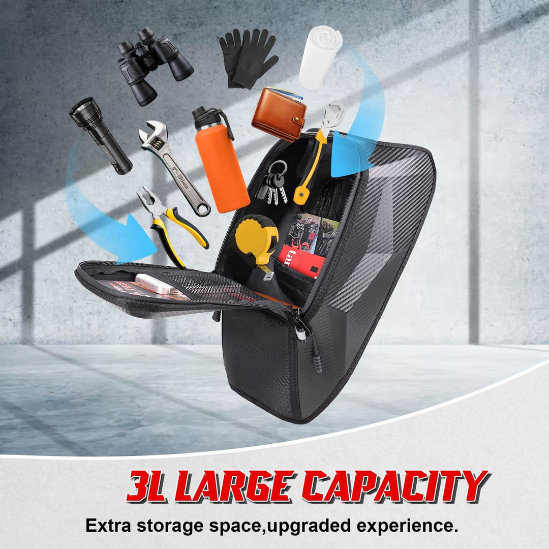 StarknightMT Polaris Slingshot Center Console Bag Large Capacity