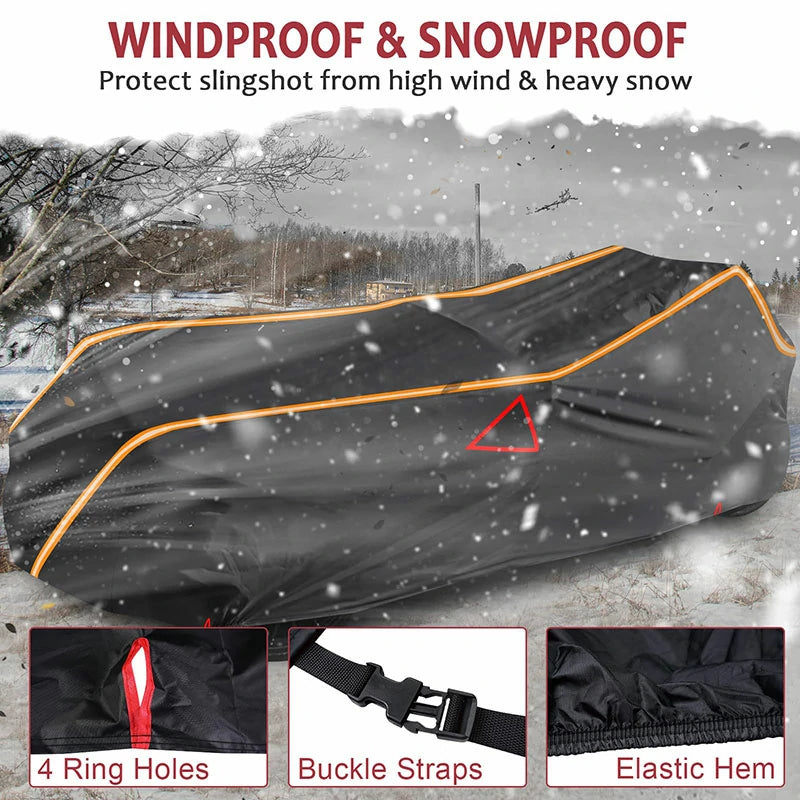 protect slingshot from high wind and heavy snow