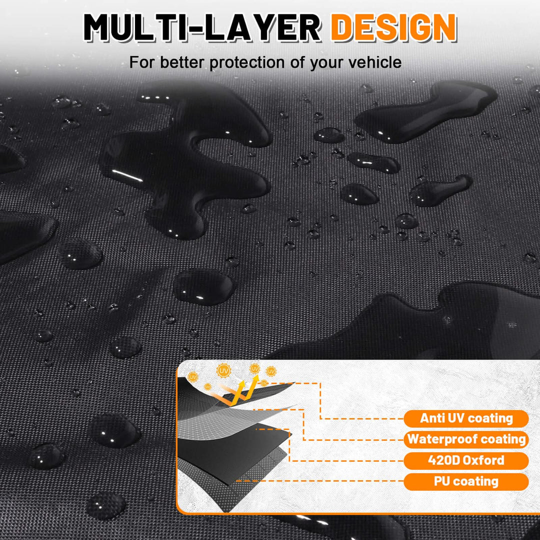 multi-layer design features of polaris slingshot cover
