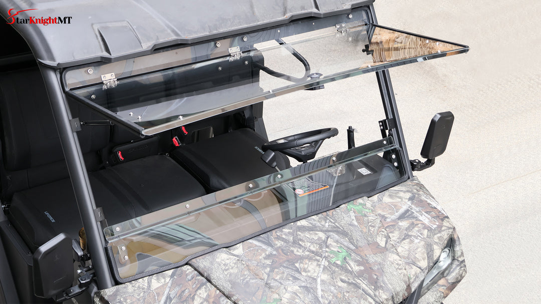 StarknightMT UForce 1000 flip windshield