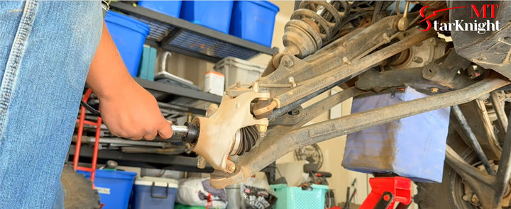 Can-Am x3 wheel bearing  grease tool installation