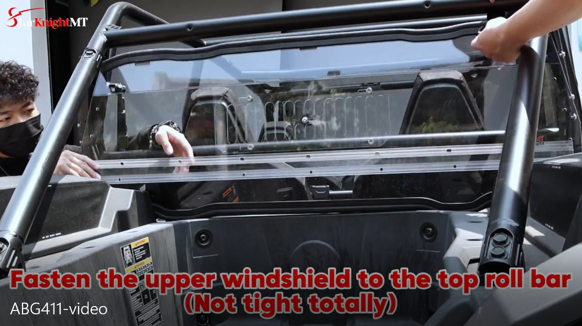 2024+ Polaris RZR XP 1000/4 Rear Vented Windshield