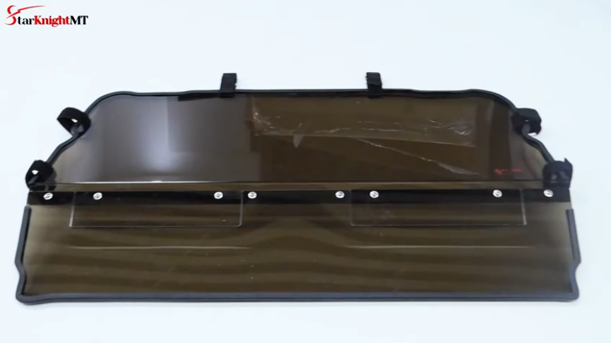 Polaris RZR XP 1000 Tinted Rear Windshield Installation Instruction