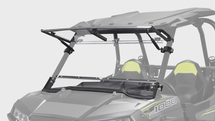 Polaris RZR XP 1000 Flip Windshield installation
