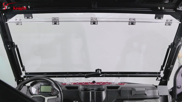 StarknightMT Ranger 1000 Flip Windshield  With Sliding Window