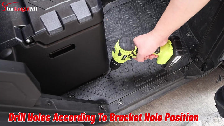 Polaris ranger xp 1000 under seat storage box video