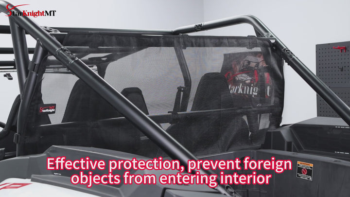 2024 Polaris RZR XP 1000 soft rear window net features