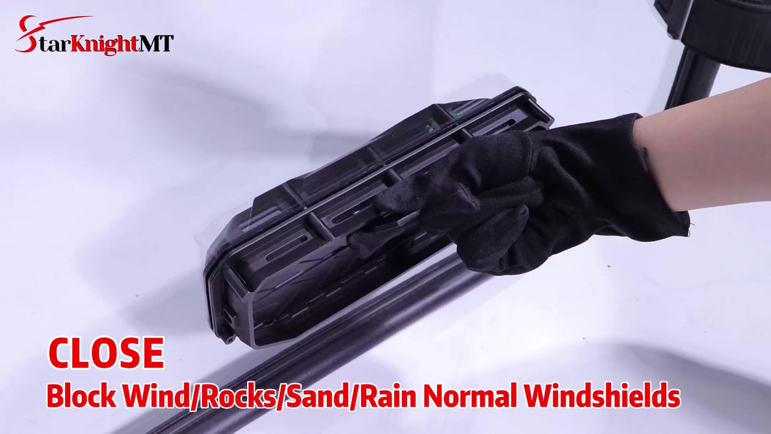 polaris general 1000 vented front windshield