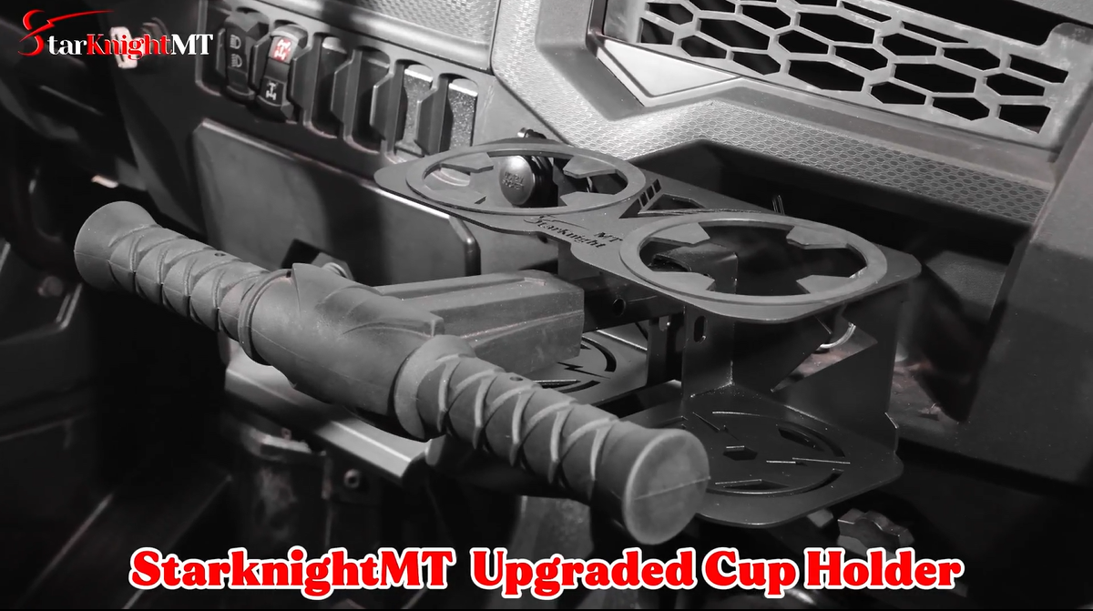 Polaris rzr xp 1000 cup holder show