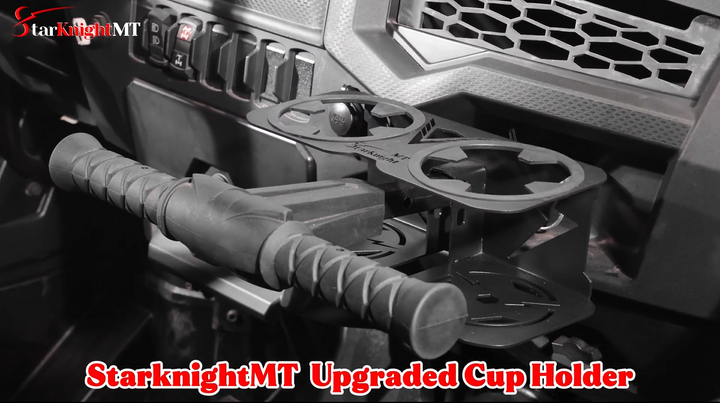 Polaris rzr xp 1000 cup holder show