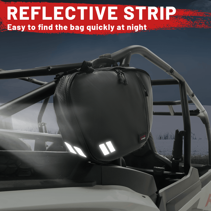 utv drive belt bag reflective strip