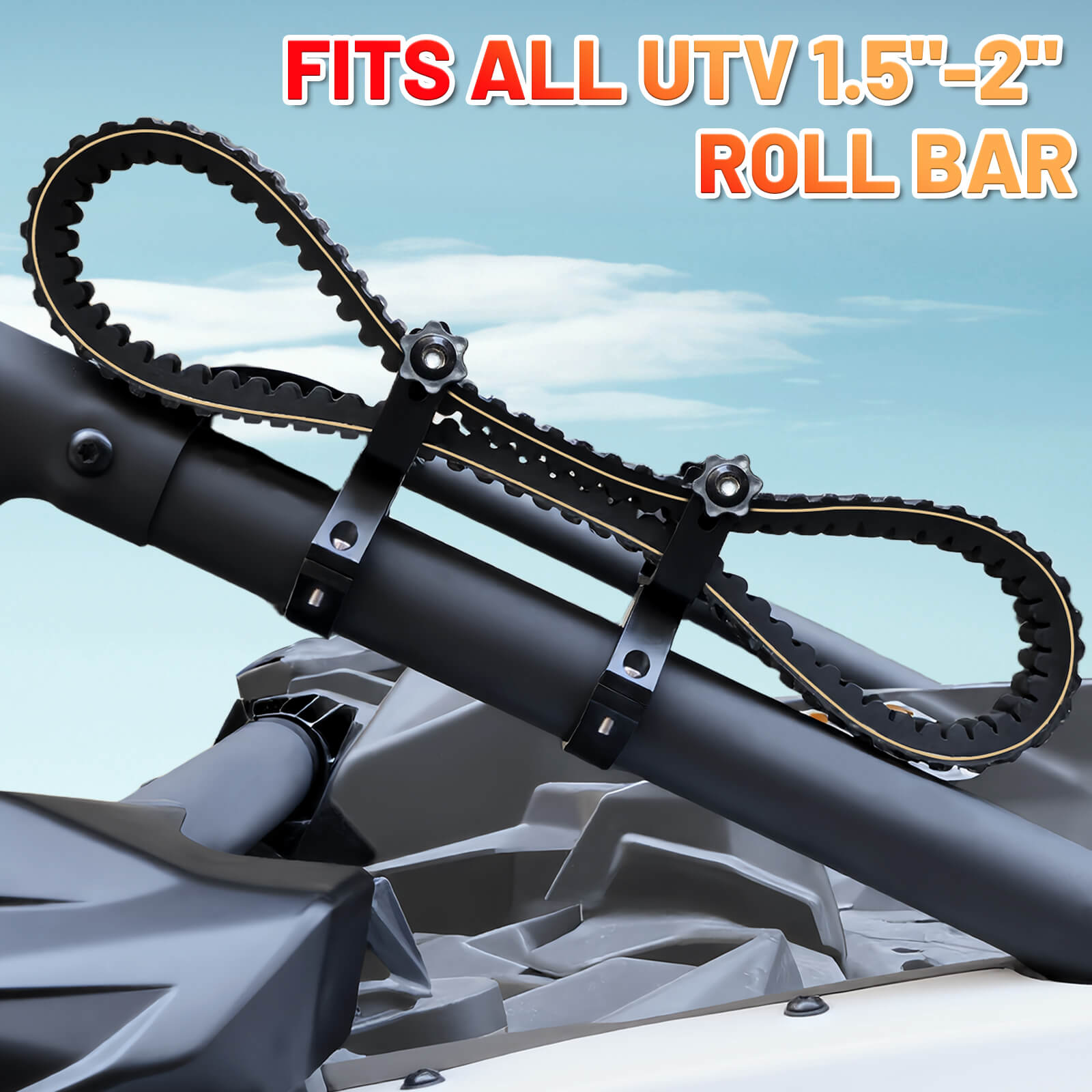 drive belt holder fit all UTV 1.5-2 inch roll bar