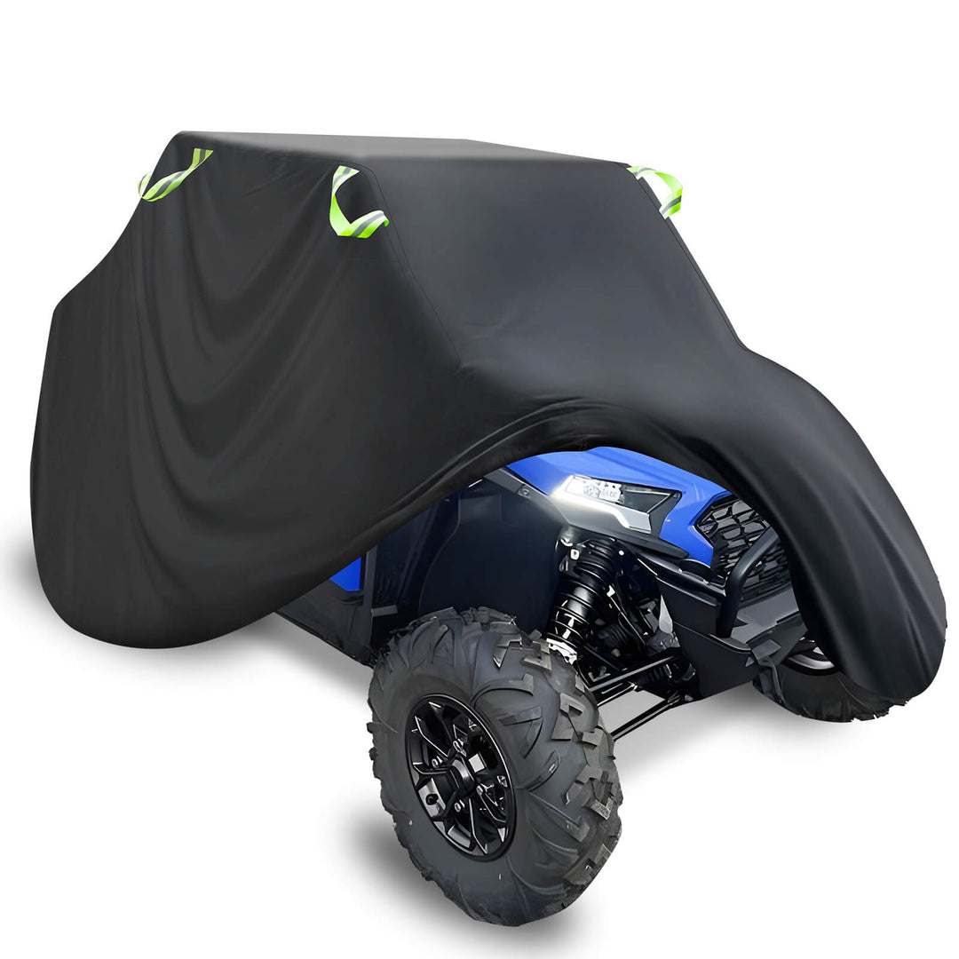 2-3 seater UTV cover with Green Reflective Strips