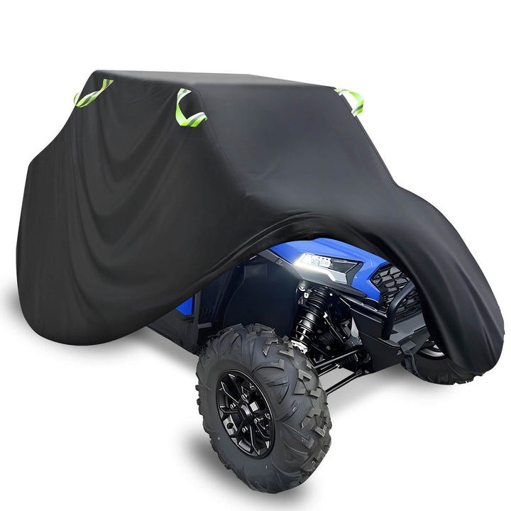 2-3 seater UTV cover with Green Reflective Strips