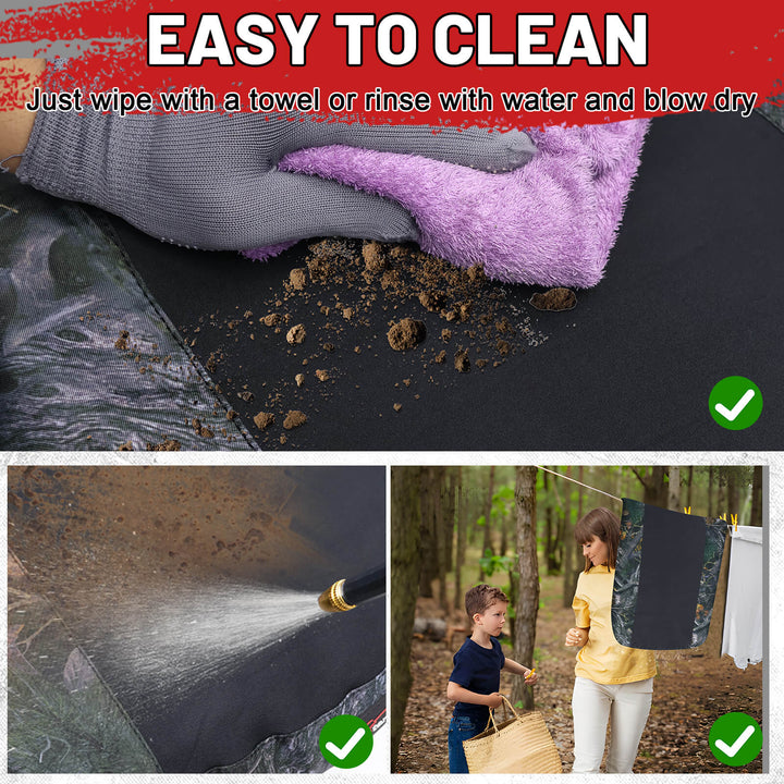 easy to clean the rhino 450 neoprene seat covers