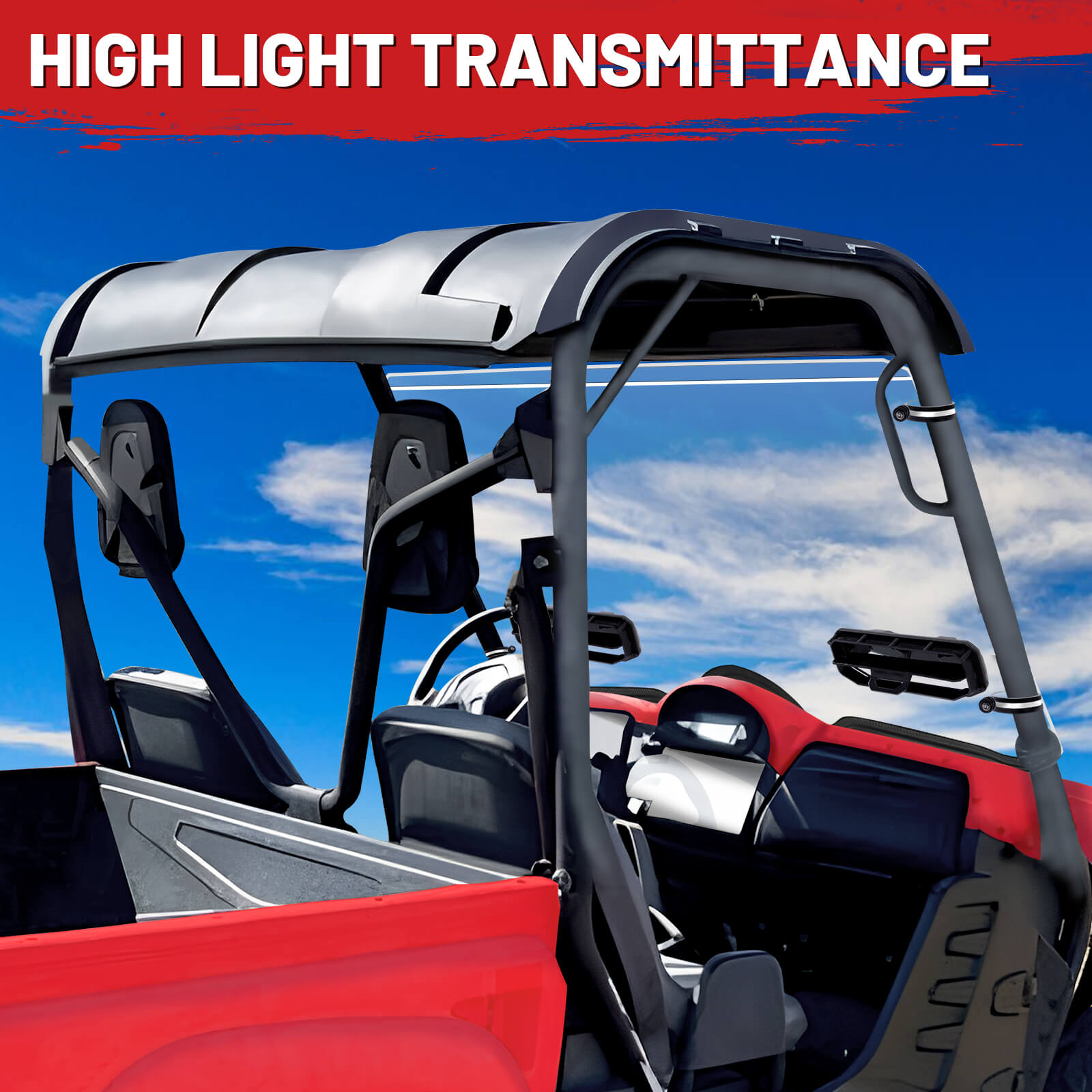 high light transmittance of rhino vent windshield