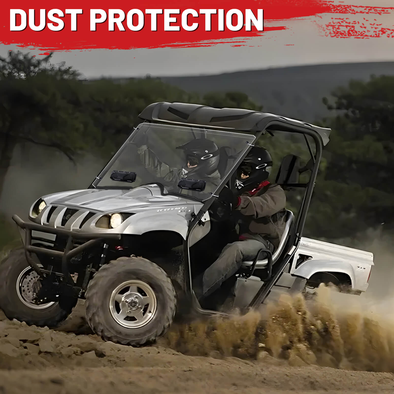 dust protection for rhino 660 vent windshield