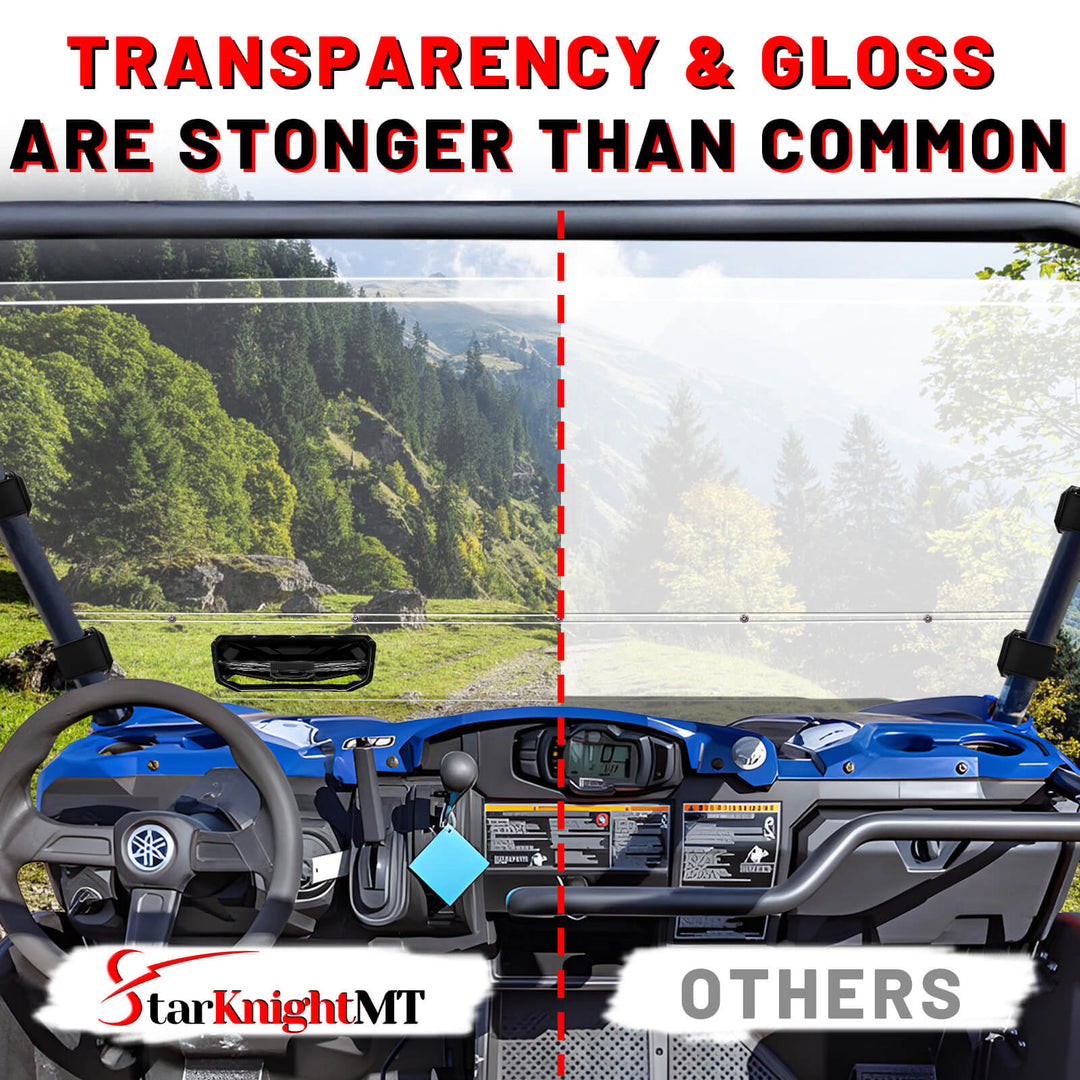 Comparison of transparency and gloss between StarKnight MT and &