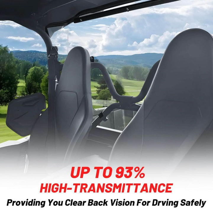 wolverine rmax2 rear windshield 93% transmittance