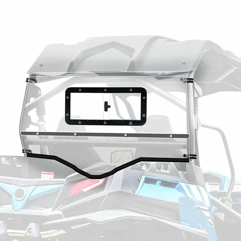 zforce 800ex sliding rear windshield show
