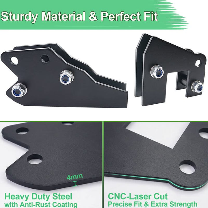 sturdy material of the lift kit