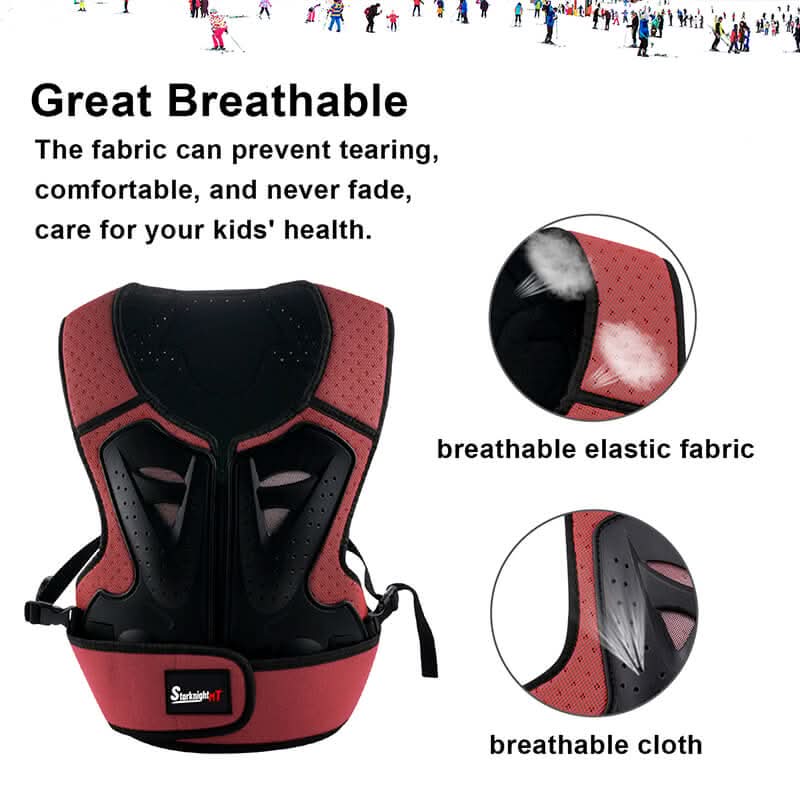 breathbale feature for kids suit