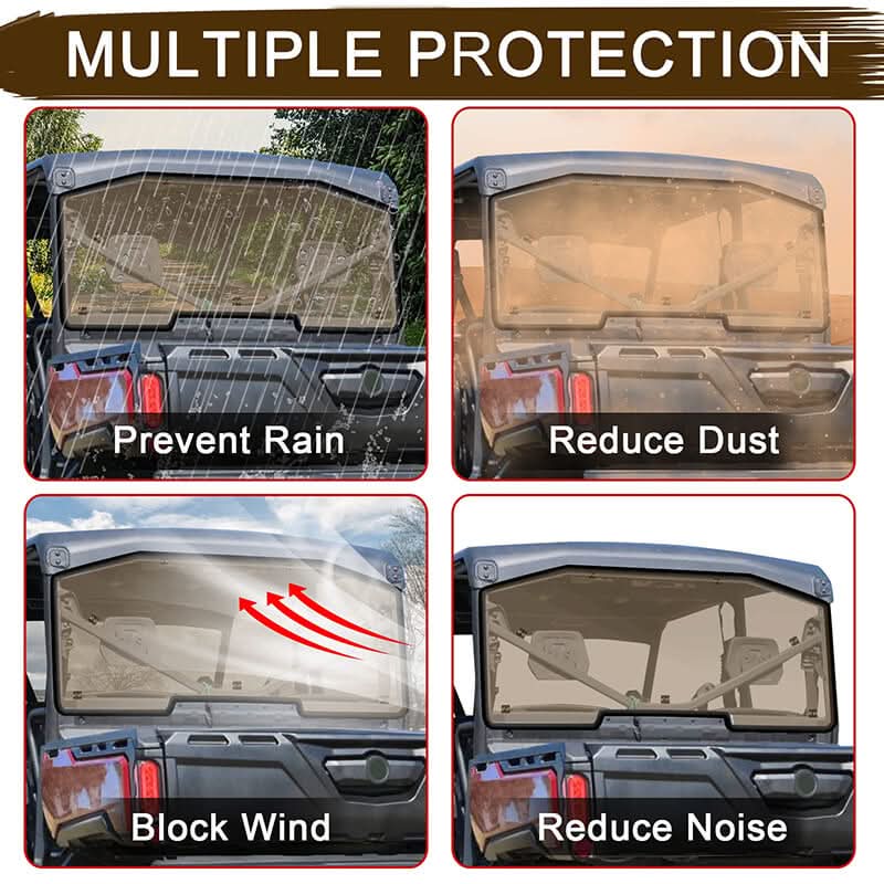 defender HD10 rear windshield multiple protection
