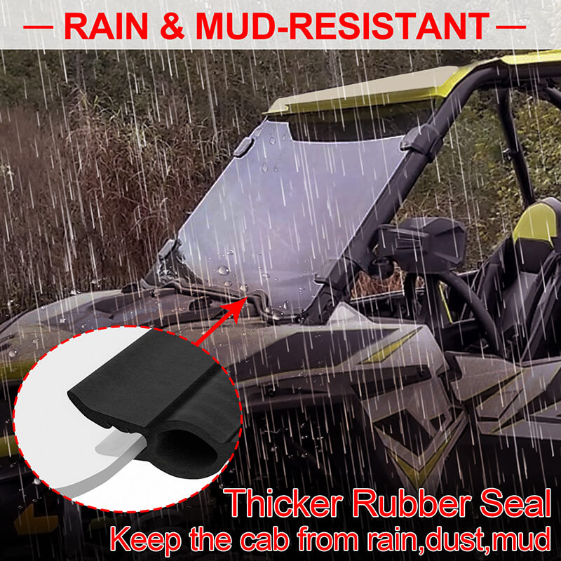 rzr 1000 front windshield resistant