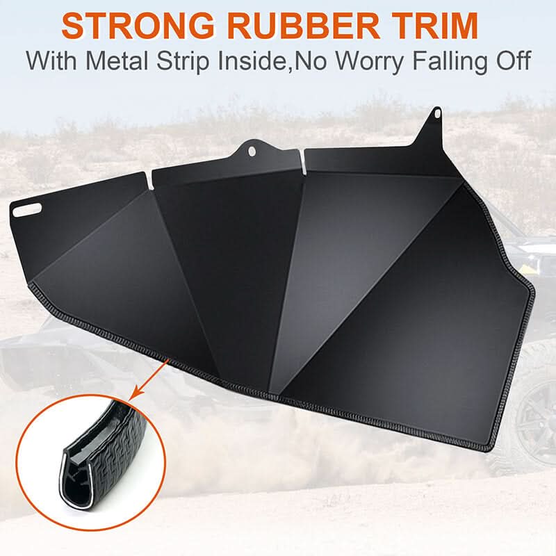 strong rubber trim of the doors