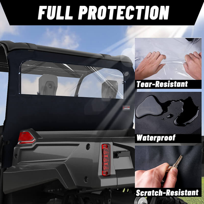 full  protection for the windshield