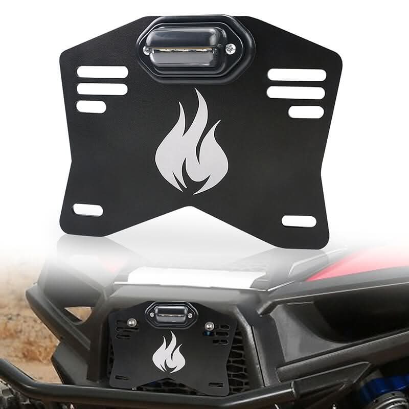 LED License Plate Holder UTV Accessories StarknightMT