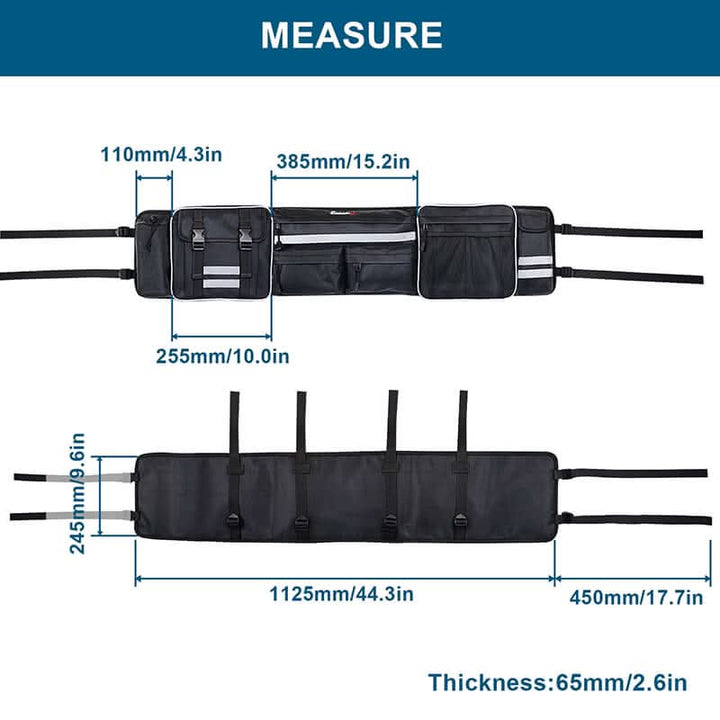 measure of the cargo bag 