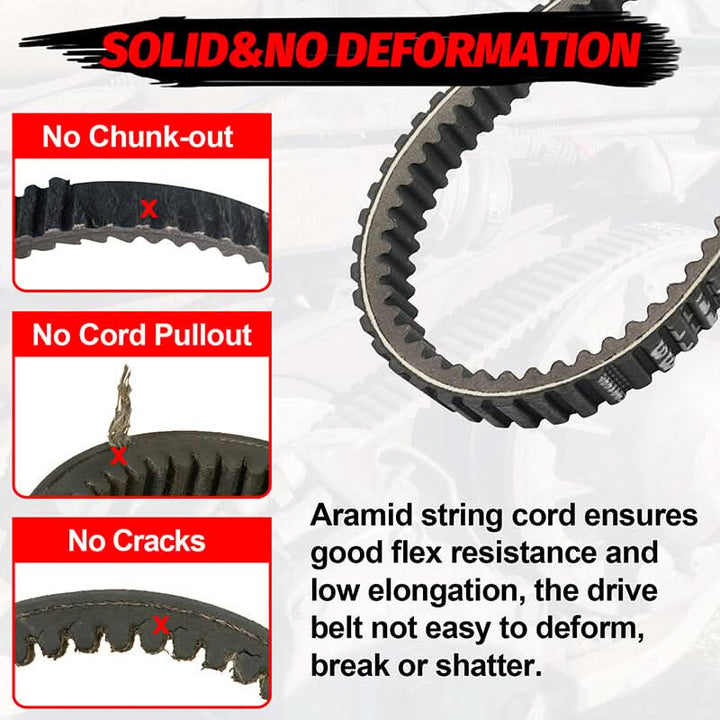 solid drive belt