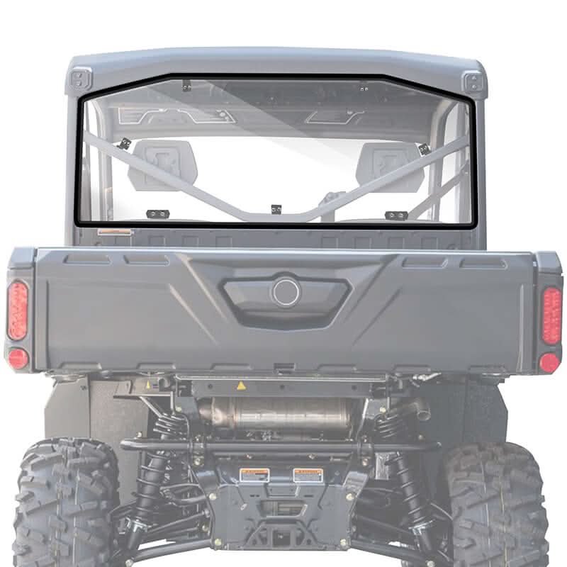 uv-proof rear windshield show for Can-Am