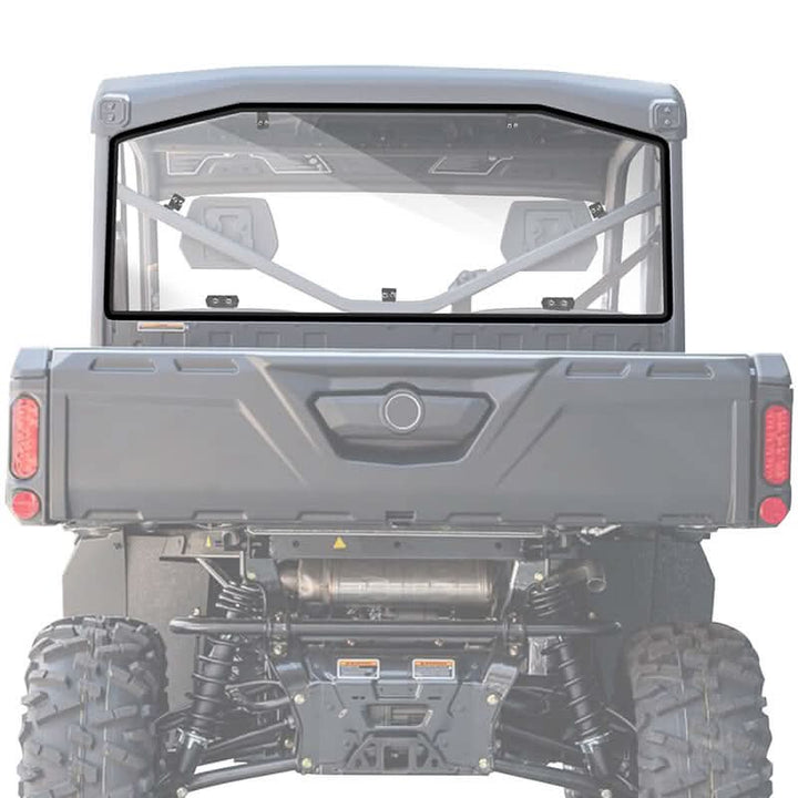 uv-proof rear windshield show for Can-Am