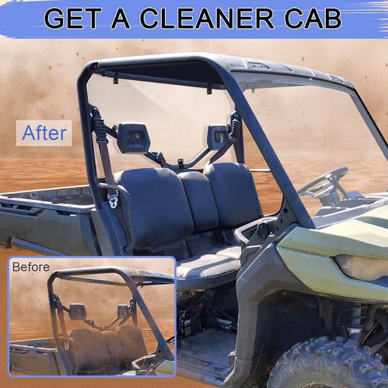 rear windshield get a clear cab