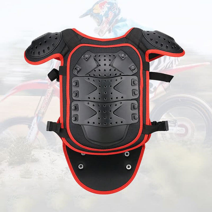 back upgraded red kids armor