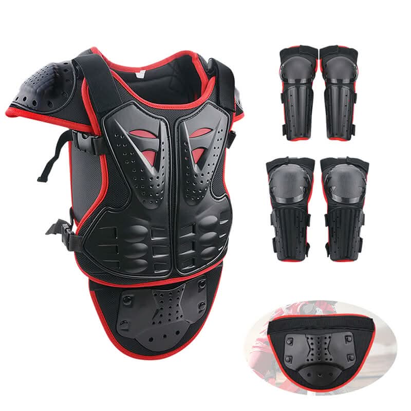 upgraded red kids armor