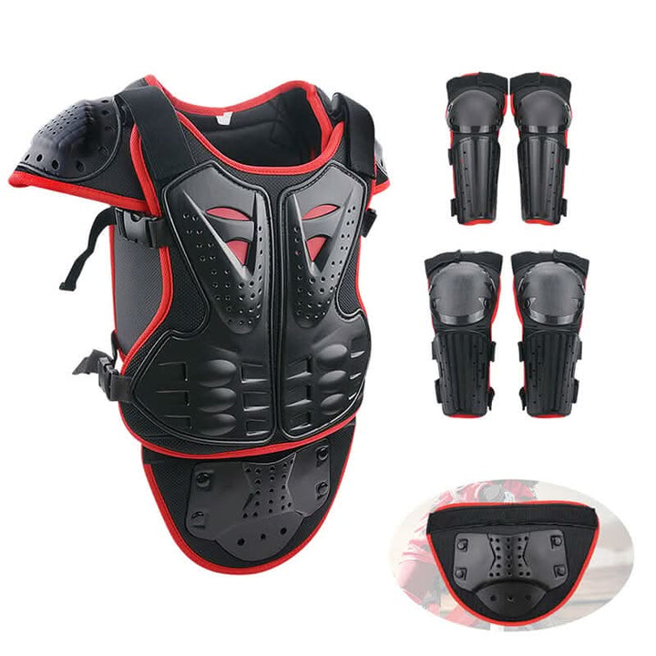 upgraded red kids armor