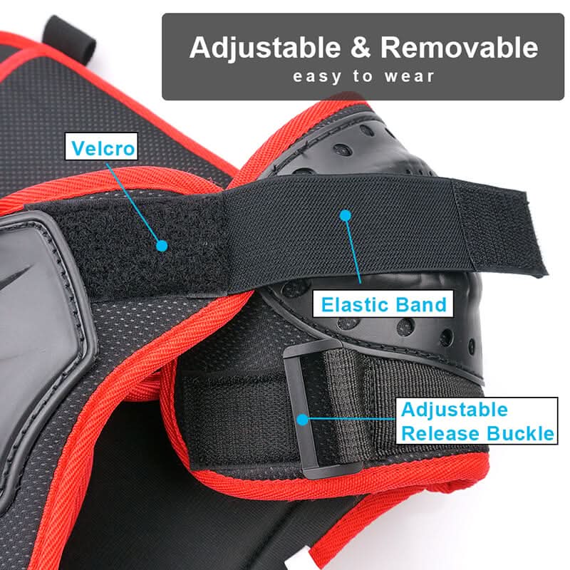 feature of the upgraded red kids gear