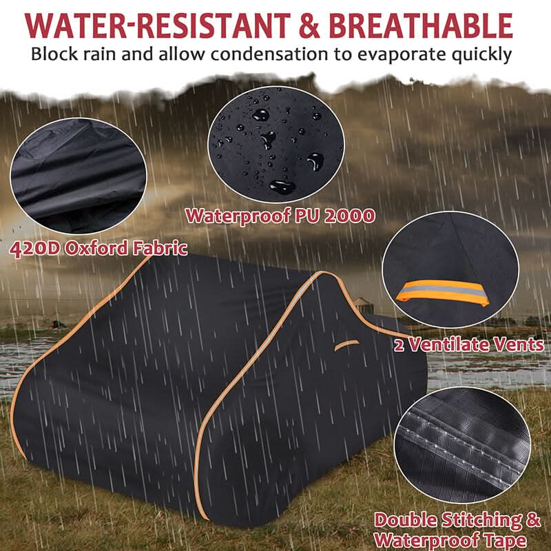 water-resistant ryker cover features